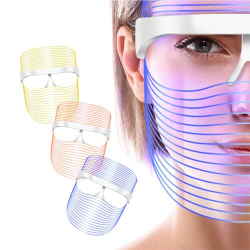 Máscara Facial Anti-idade de Fototerapia LED DermaCure™ - Sem Estresse